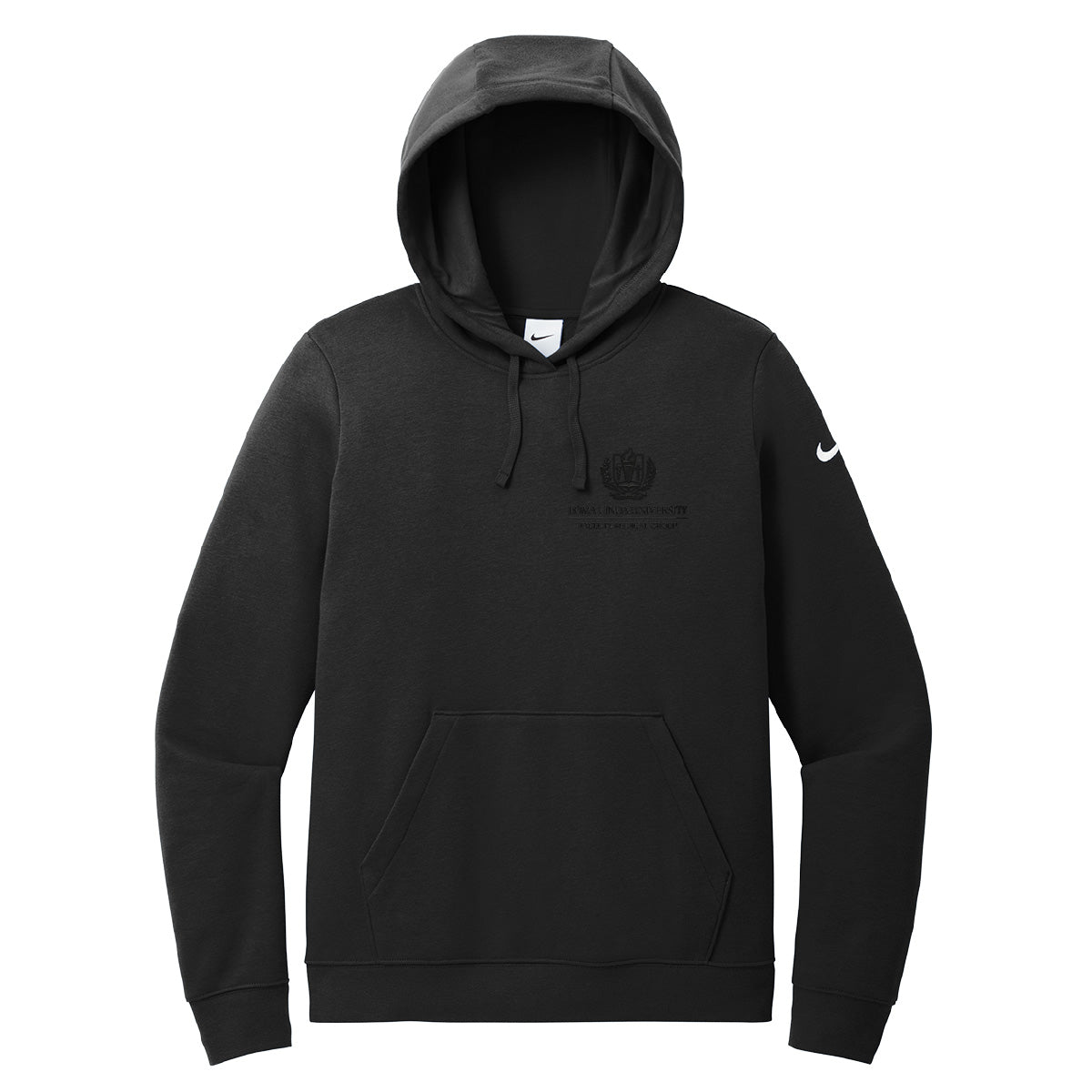 Women's Nike Club Fleece Hoodie - Blackout Series