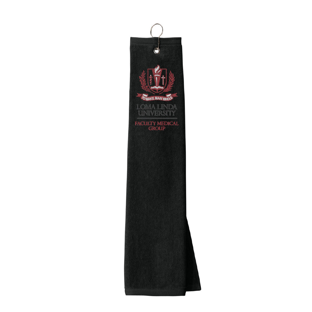 Grommeted Tri-Fold Golf Towel