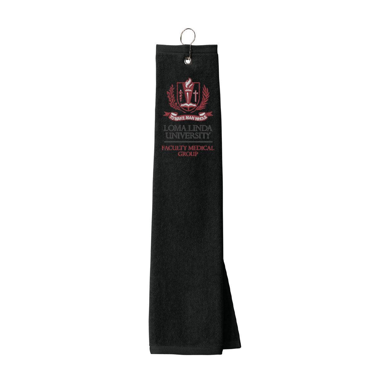 Grommeted Tri-Fold Golf Towel
